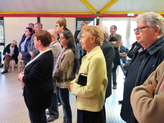 Vendredi 19 octobre 2018, Remise officielle du chèque pour Julien