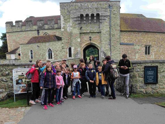 Visite du château de Leeds à Maidstone