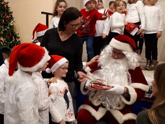 Mardi 17 décembre 2019, Arbre de Noël des classes du R.P.I.d'Haynecourt-Sancourt-Blécourt