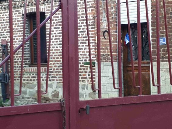 Samedi 10 et dimanche 11 novembre 2018, Un drapeau sur chaque maison à Haynecourt