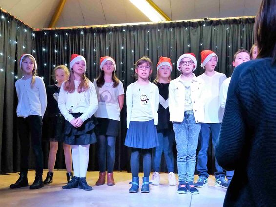 Mardi 18 décembre 2018, Fête de Noël du RPI à Haynecourt