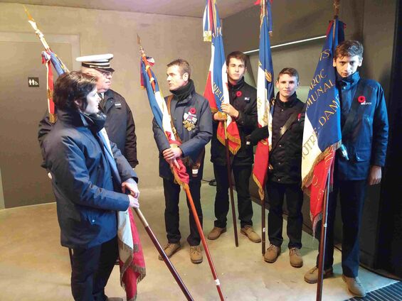2017.11.25. Inauguration du musée "Cambrai Tank 1917" à Flesquières