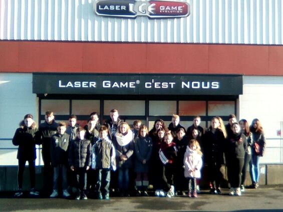 Mercredi 28 décembre 2016, laser Game à Cambrai