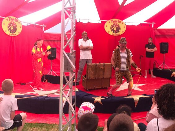 Lundi 24 juin 2019, Sortie au cirque de Tonio à Arneke