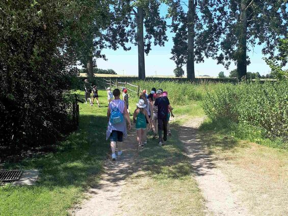 Lundi 2 juillet 2018, Sortie du RPI au château d'Olhain