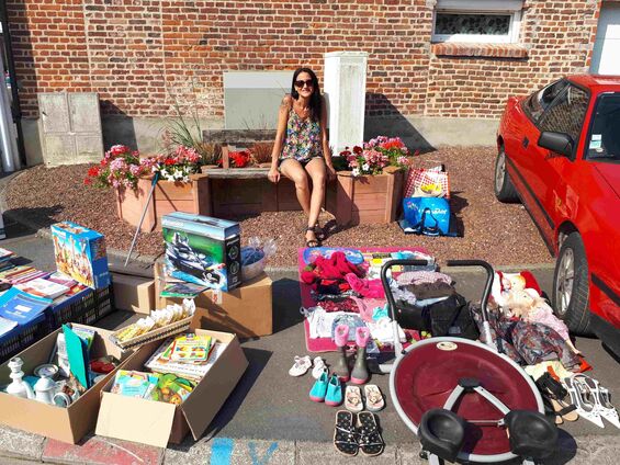 Samedi 7 juillet 2018, la brocante à Haynecourt