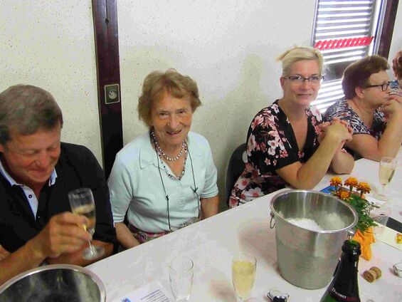 Dimanche 8 juillet 2018, Ducasse à Haynecourt ... Maryvonne Ringeval, maire de Raillencourt Sainte Olle