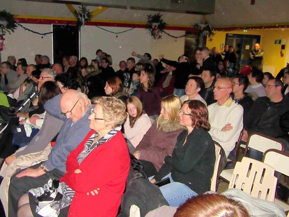 Mercredi 21 décembre 2016, l'arbre de Noël à Haynecourt