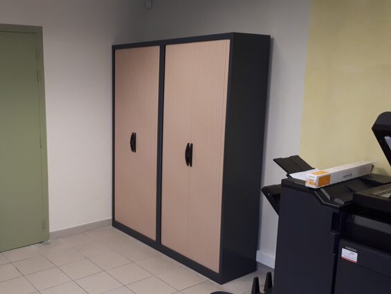 Travaux dans le secrétariat de mairie d'Haynecourt en octobre 2019