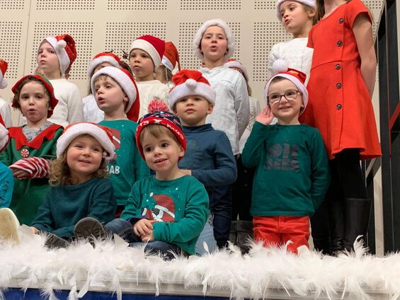 Mardi 17 décembre 2019, Arbre de Noël des classes du R.P.I.d'Haynecourt-Sancourt-Blécourt