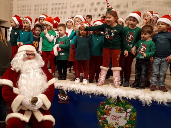 Mardi 17 décembre 2019, Arbre de Noël des classes du R.P.I.d'Haynecourt-Sancourt-Blécourt