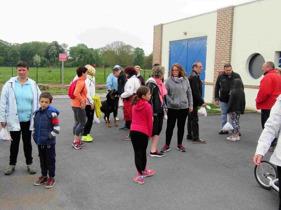 Dimanche 14 mai 2017, Parcours du cœur des familles à Haynecourt