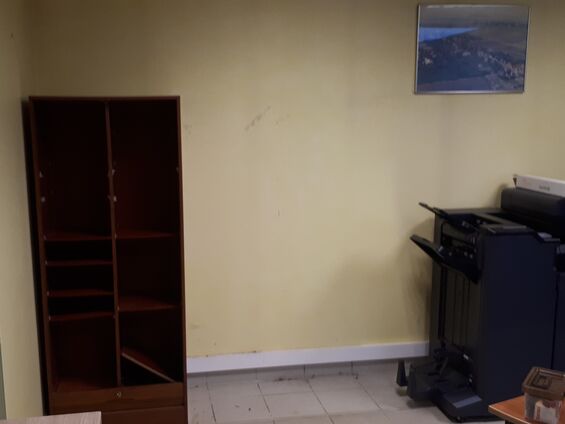Travaux dans le secrétariat de mairie d'Haynecourt en octobre 2019