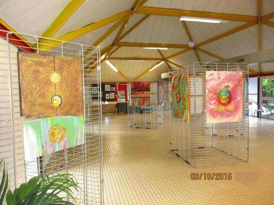 Vendredi 3 octobre 2015, Exposition de Daniel Tissot à Haynecourt