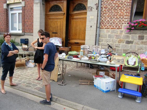Samedi 8 juillet 2017, Brocante à Haynecourt