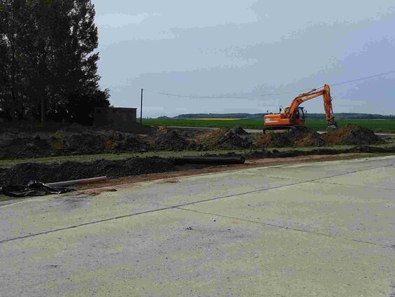 Création du terrain omnisports d'Haynecourt en 2016