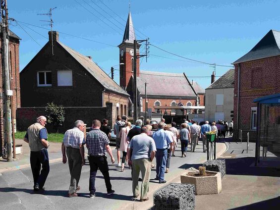 Mardi 8 mai 2018, Commémoration de l'armistice à Haynecourt