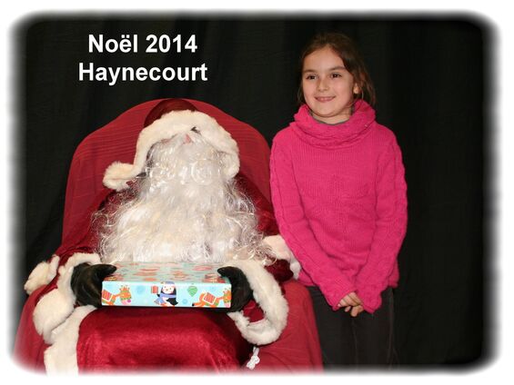 Vendredi 19 décembre 2014, Fête de Noël à Haynecourt