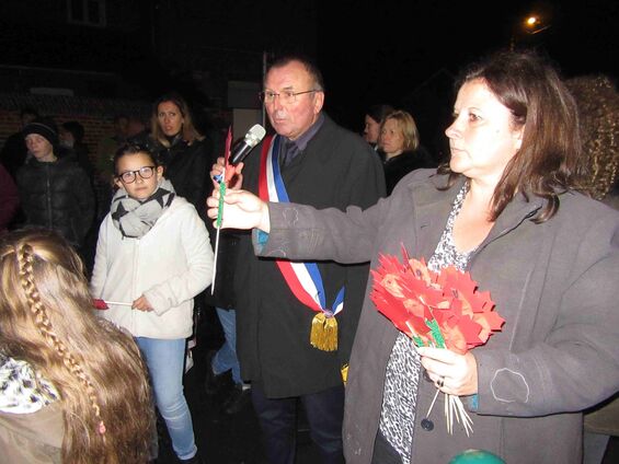 Samedi 10 novembre 2018, Veillée de commémoration de l'armistice à Haynecourt
