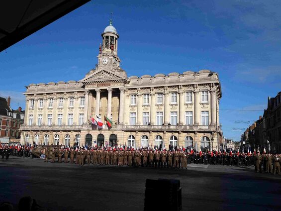 2017.11.26. Cérémonie de la commémoration du centenaire de la bataille de Cambrai