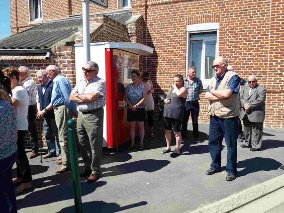 Mardi 8 mai 2018, Commémoration de l'armistice à Haynecourt