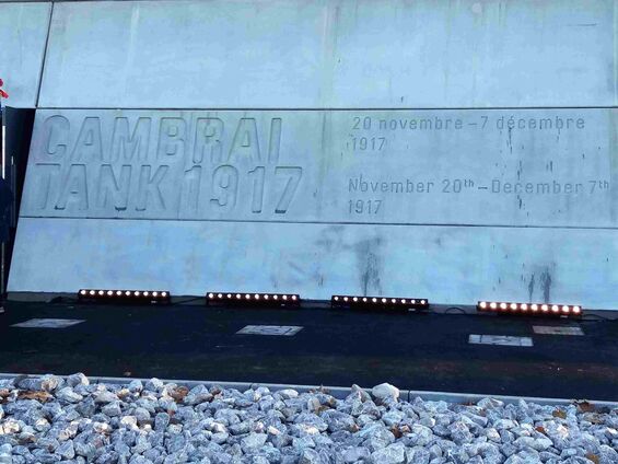 2017.11.25. Inauguration du musée "Cambrai Tank 1917" à Flesquières