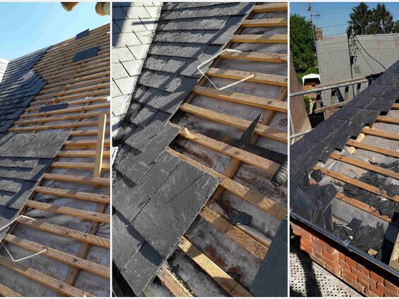 Travaux sur la maison au 1 rue de Bourlon à Haynecourt en 2016