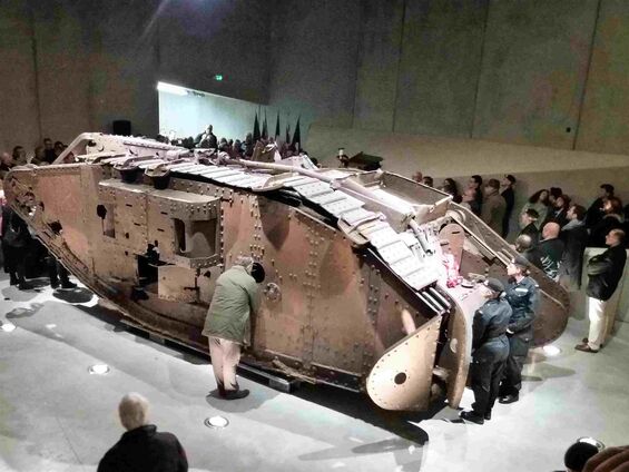 2017.11.25. Inauguration du musée "Cambrai Tank 1917" à Flesquières