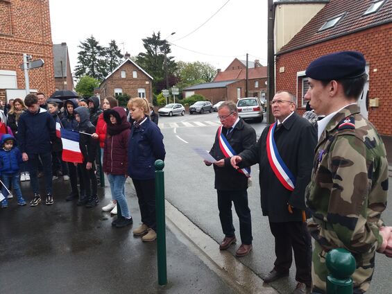 Mercredi 8 mai 2019, Commémoration de l'armistice