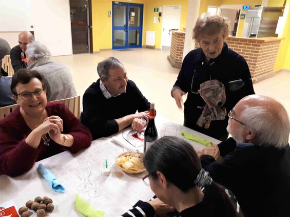 Vendredi 16 novembre 2018, Soirée Beaujolais à Haynecourt