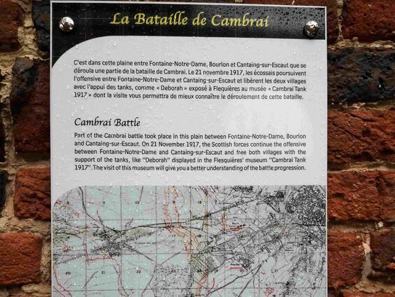 11.11.2017. Cantaing sur l'Escaut, inauguration du mémorial Mackintosk
