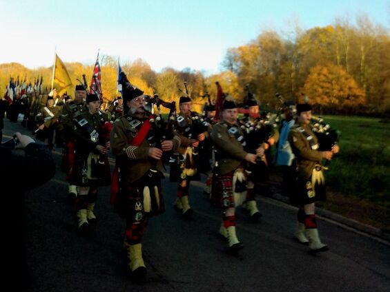 2017.11.25. Commémoration à Bourlon