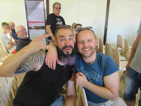 Samedi 14 juillet 2018, Festivités à Haynecourt ... Joyeux anniversaire Fabian !