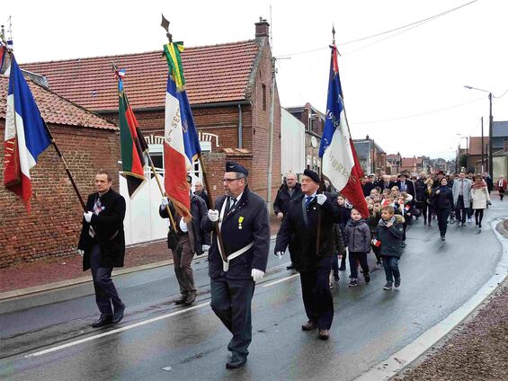 11.11.2017. Cantaing sur l'Escaut, inauguration du mémorial Mackintosk