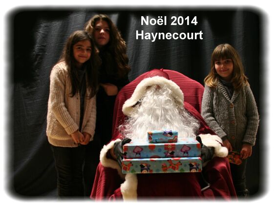 Vendredi 19 décembre 2014, Fête de Noël à Haynecourt