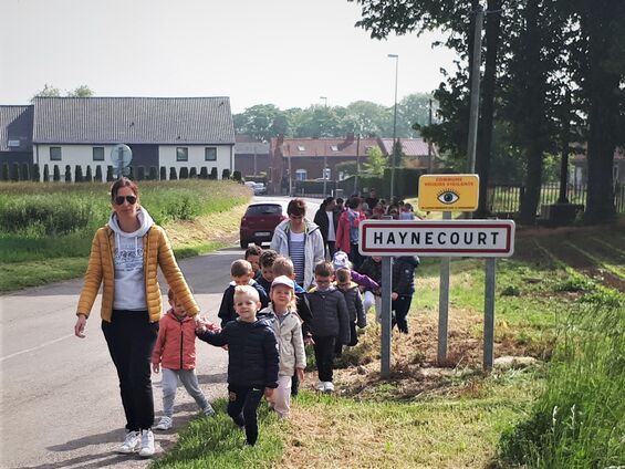 Mardi 21 mai 2019, Parcours du cœur scolaire
