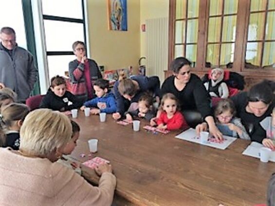 Mercredi 28 février 2018, Après-midi loto à Haynecourt