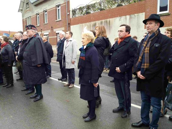 11.11.2017. Cantaing sur l'Escaut, inauguration du mémorial Mackintosk