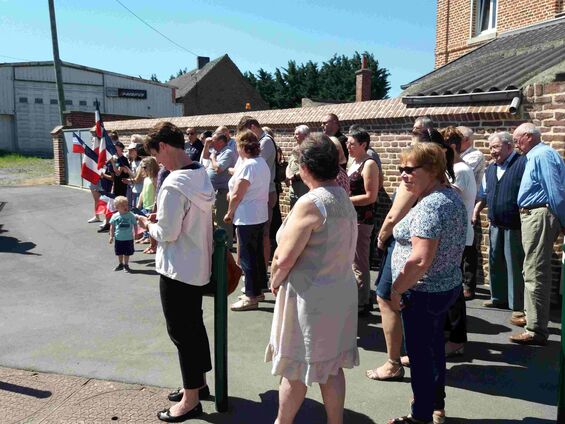 Mardi 8 mai 2018, Commémoration de l'armistice à Haynecourt