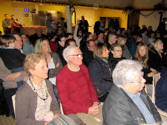 Mercredi 21 décembre 2016, l'arbre de Noël à Haynecourt