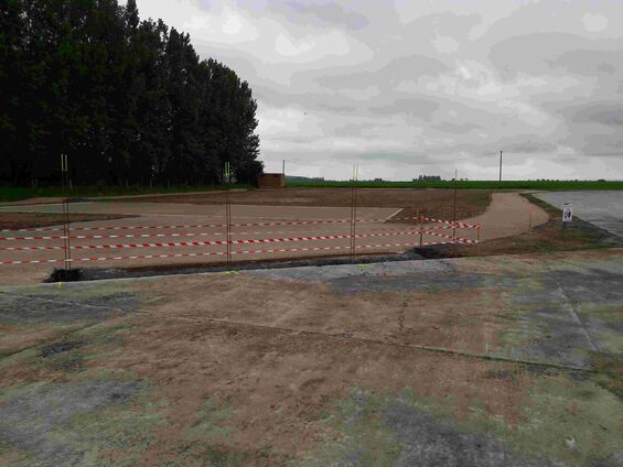 Création du terrain omnisports d'Haynecourt en 2016