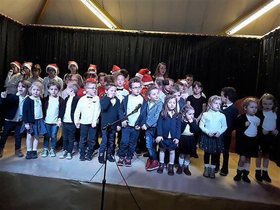 Mardi 18 décembre 2018, Fête de Noël du RPI à Haynecourt