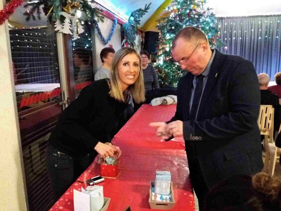 Mardi 19 décembre 2017, Noël avec les élèves du R.P.I