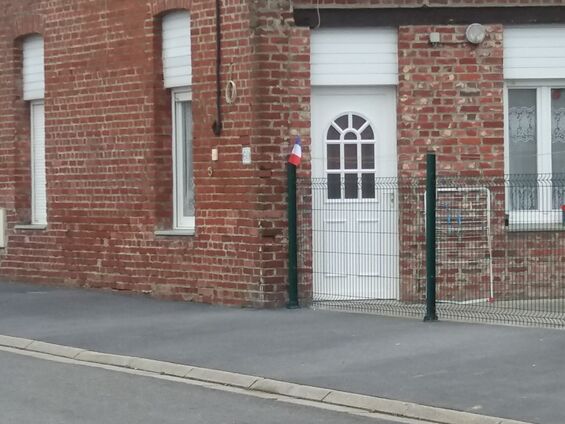 Samedi 10 et dimanche 11 novembre 2018, Un drapeau sur chaque maison à Haynecourt