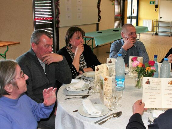 Dimanche 9 décembre 2018, Repas des aînés à Haynecourt