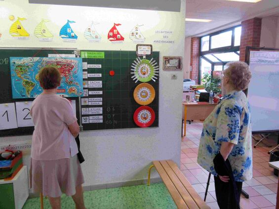 Mardi 4 juillet 2017, Portes ouvertes à l'école maternelle d'Haynecourt