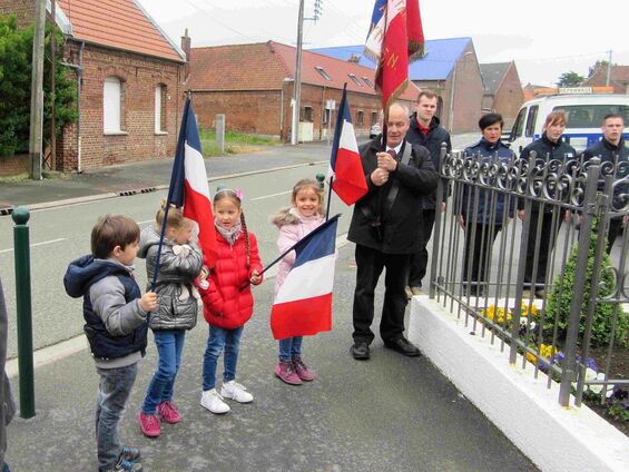 Lundi 8 mai 2017, commémoration à Haynecourt