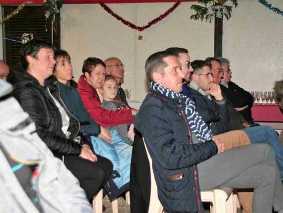 Vendredi 4 janvier 2019, Soirée des vœux au maire à Haynecourt