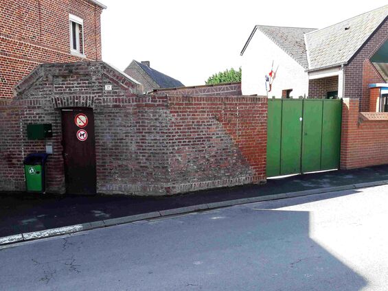 Travaux à l'école d'Haynecourt, juillet 2017