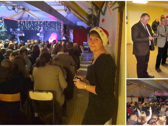 Mercredi 21 décembre 2016, l'arbre de Noël à Haynecourt